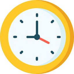 flexible scheduling clock icon