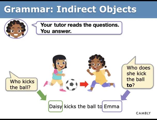 indirect objects